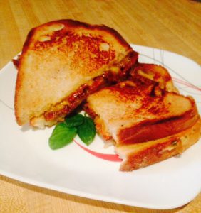 Bourbon Bacon Grilled Cheese